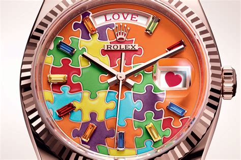 rolex jigsaw puzzle watch|Rolex perpetual day date 36.